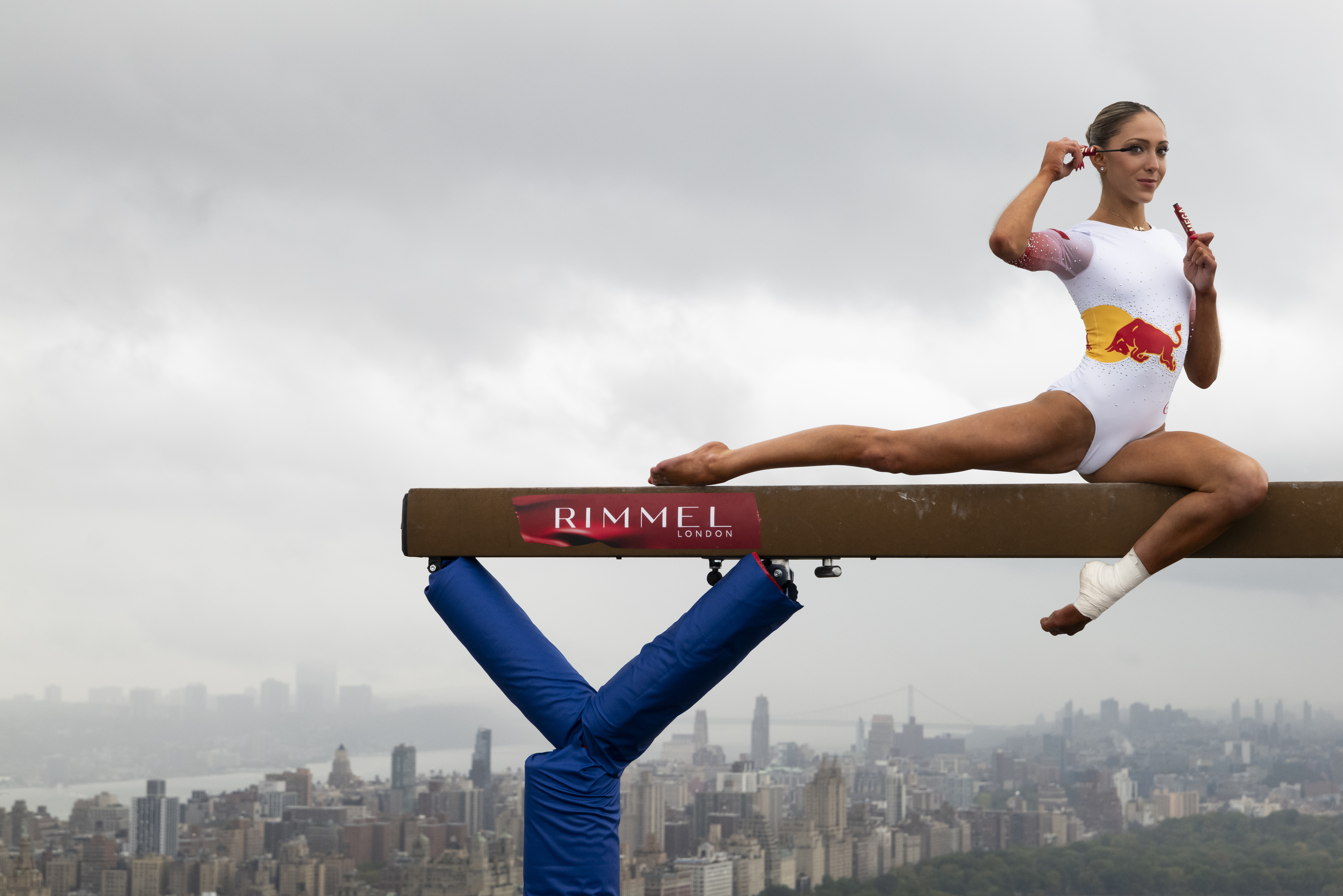 Lily Smith wears Rimmel London Thrill Seeker Mega Lift mascara.