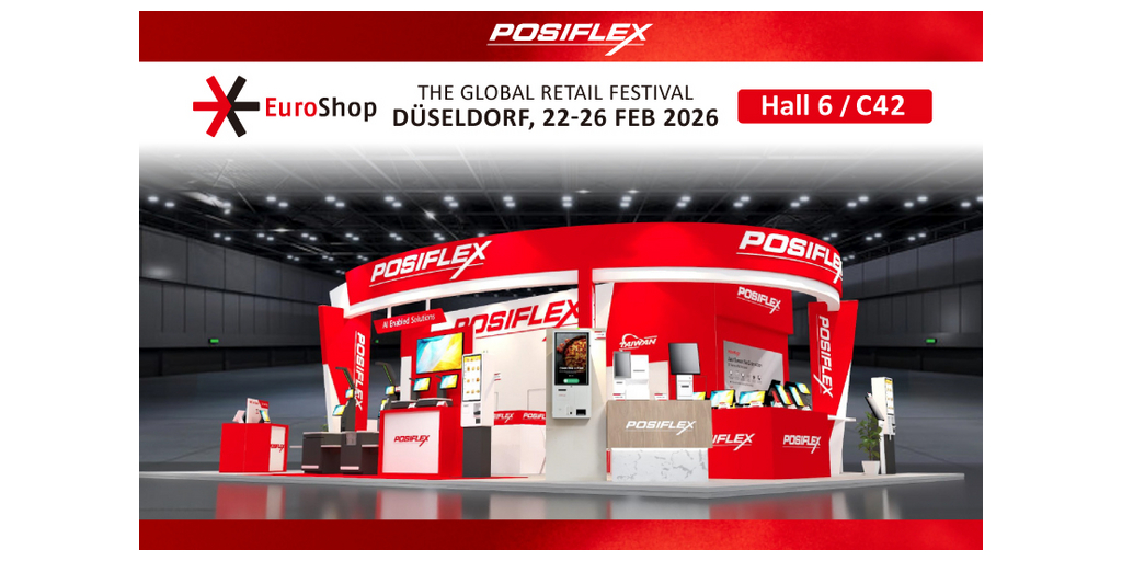  Posiflex presenterà le novità potenziate dall'IA nella vendita al dettaglio all'EuroShop 2026