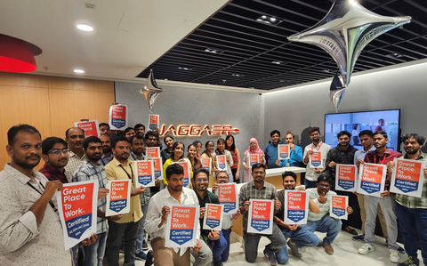 JAGGAER India Earns 2025 Great Place To Work Certification™