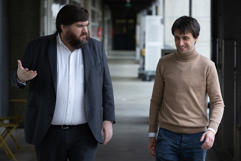 Horizon Quantum CEO Dr Joe Fitzsimons and Alice Bob CEO Dr Théau Peronnin