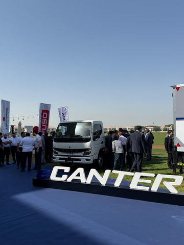 thumbnail Guests view the FUSO eCanter at the UAE launch event. (Photo: AETOSWire)