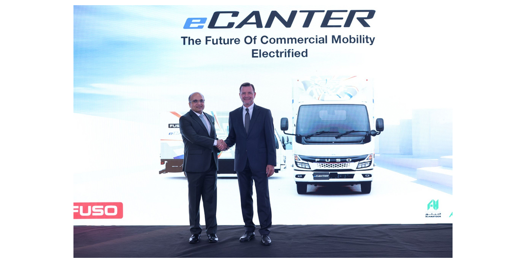 FUSO Launches the New All-Electric eCanter in the United Arab Emirates