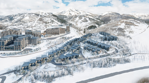 Marcella Landing is a community situated on a prominent ridge overlooking the new Deer Valley East Village.