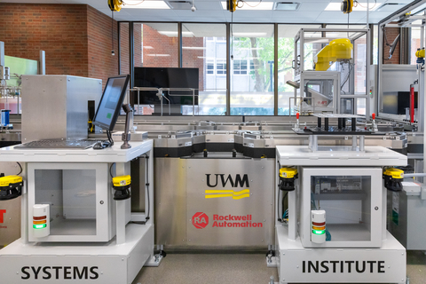 Rockwell Automation smart factory at the Connected Systems Institute.