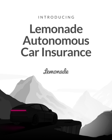 Lemonade Autonomous Car Insurance