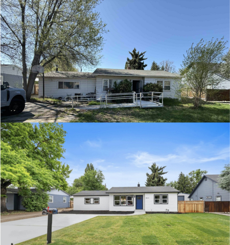 When the winners first encountered the 1,580-square-foot West Boise home built in 1954, it was uninhabitable with severe safety issues, trash-filled rooms, a damaged kitchen, and impassable laundry room. While the house was not in a condition suitable for a traditional listing, they recognized an opportunity to restore its beauty and purpose, while also giving back. The house had a large wheelchair ramp that didn’t fit the remodel. Instead of throwing it away, they put out a call to the Boise community, found a family that had a young daughter with Spina Bifida, and reinstalled it at their home free of charge. The family had been quoted $5,000 for a ramp they couldn’t afford, which winners Tanice and Paul Myers were able to give them instead, a true trash to treasure tale.