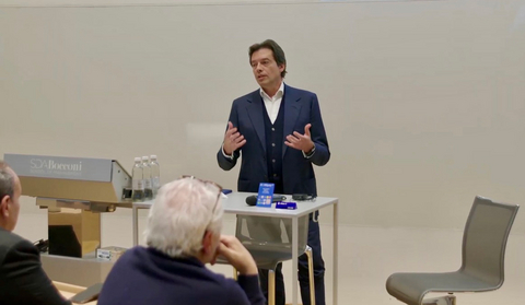 original Matteo Arpe, President of Tinaba with Banca Profilo, announces the expanded partnership with Alipay+ in Milan, Italy