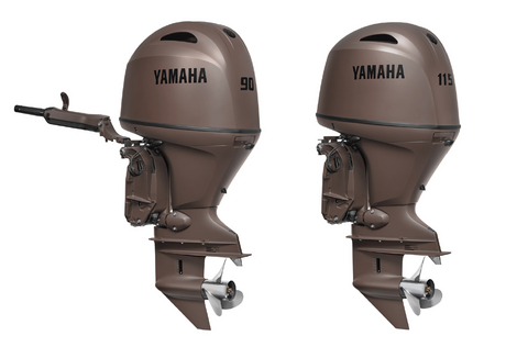 original Yamaha expands the matte brown family with the addition of the F90 and F115, meeting a growing demand for this unique color on larger boats. Yamaha also introduces new Helm Master EX features including new docking control, added compatibility for integrated bow thrusters and default trim assist to prevent unintended trim activation.