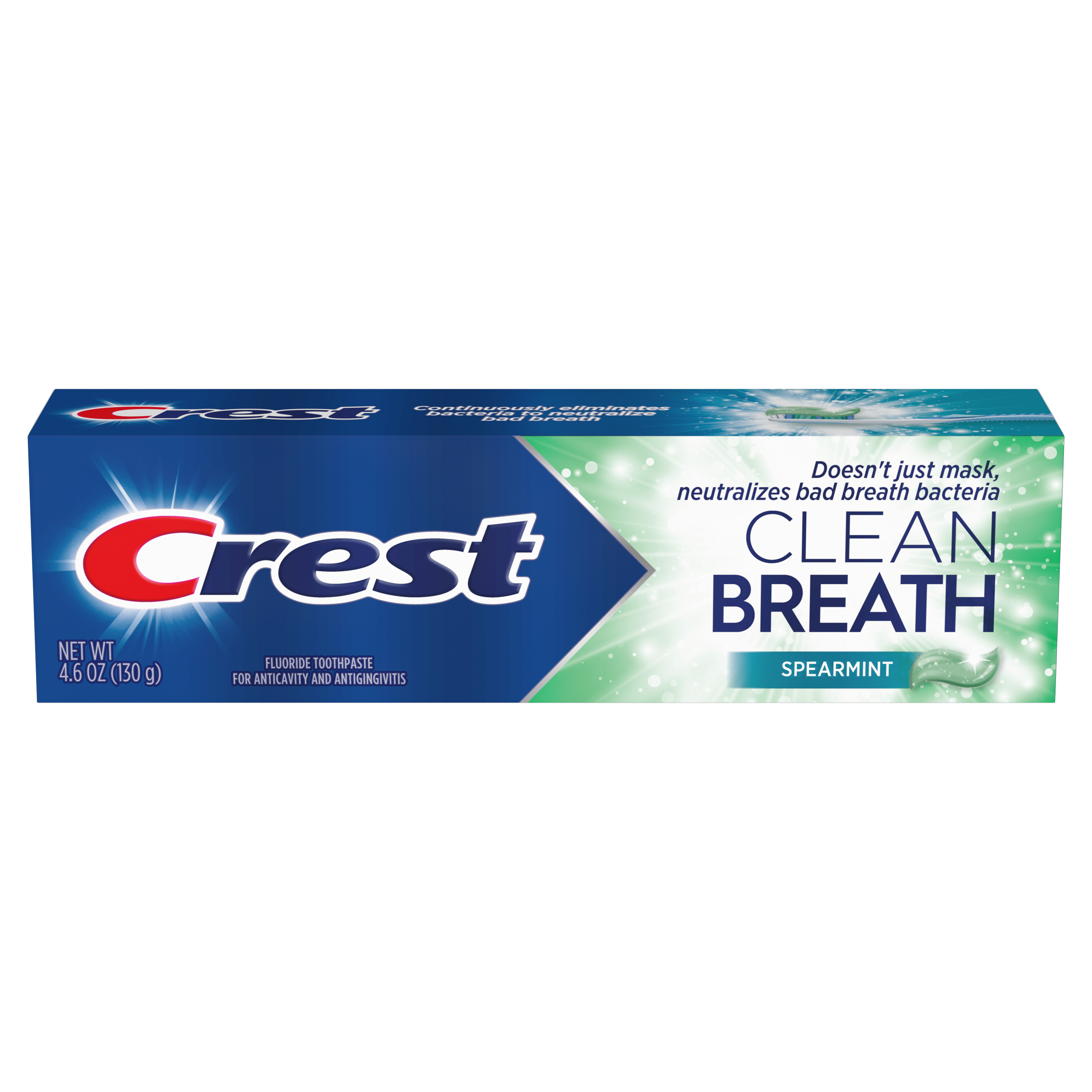 New Crest Clean Breath Toothpaste Neutralizes Bad Breath at the Source ...