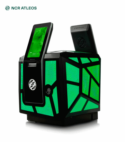 NCR Atleos leveraged its expertise and AI‑assisted design to elevate the aesthetics of its dual‑sided ATM concept, introducing dynamic exterior lighting capable of displaying a range of colors.