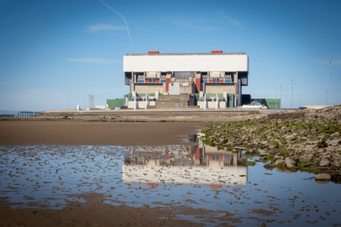 original Heysham 2 Nuclear Power Station in Lancashire, England. (Image courtesy of EDF)