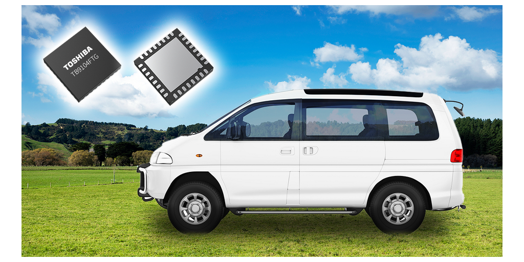 Toshiba Announces Sample Availability of Gate Driver for Bridge Circuits Driving High-Current Automotive Brushed DC Motors
