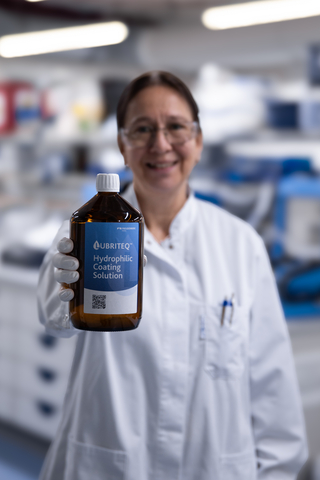 original Freudenberg Medical stellt LUBRITEQ™ vor: Eine neue Ära in hydrophilen Beschichtungen