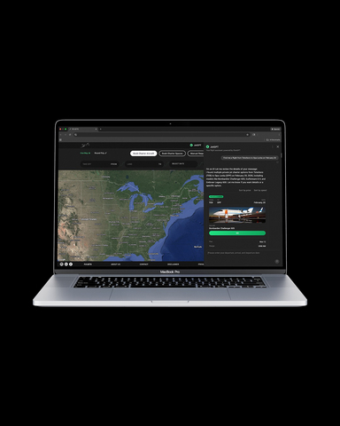 original Image of FlyJets' JetGPT™ flight-finding assistant, which the company released in Beta today (February 2, 2026), courtesy of FLYJETS.