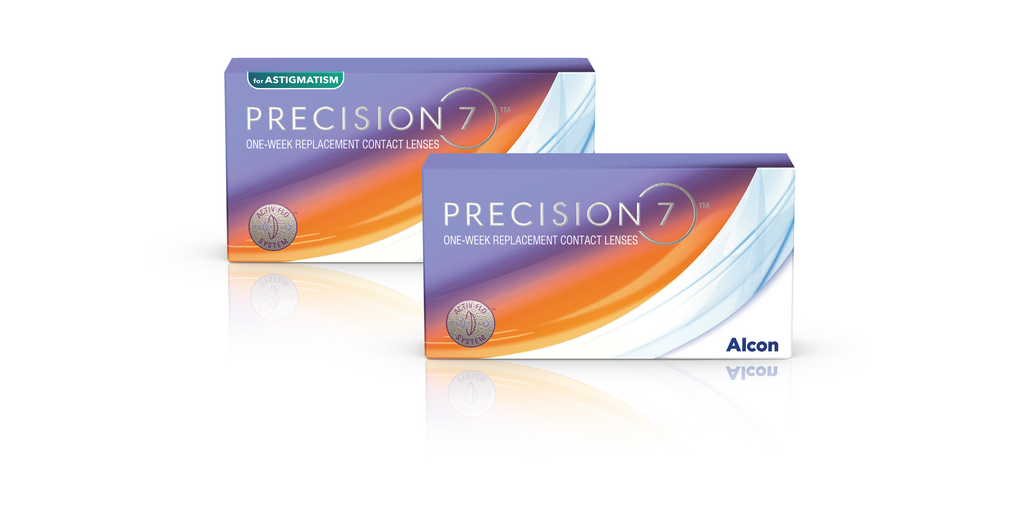 Alcon Debuts Groundbreaking PRECISION7 in Canada, a One-Week Replacement Contact Lens to Start and End Every Week Fresh 1 P7 P7FA 12ct GWS Family FF2 4c