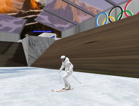 original A visitor explores the immersive Winter Olympics portal inside Anythink World, the world’s first library metaverse created by Anythink Libraries. Inspired by global winter sports and designed for playful discovery, the interactive world invites participants to move through story-driven environments, spark curiosity and learn through exploration. The Olympic world is open Feb. 2–8, 2026, as part of Anythink World’s rotating lineup of approximately 20 virtual worlds that open weekly for a limited time. Free and accessible 24/7, Anythink World removes barriers of geography and residency, offering a new kind of public library experience for curious minds everywhere.