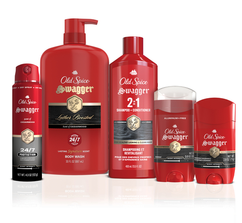 New, upgraded Old Spice Swagger features 24/7 Signature Scent Control enabling people to choose the level of scent they prefer.