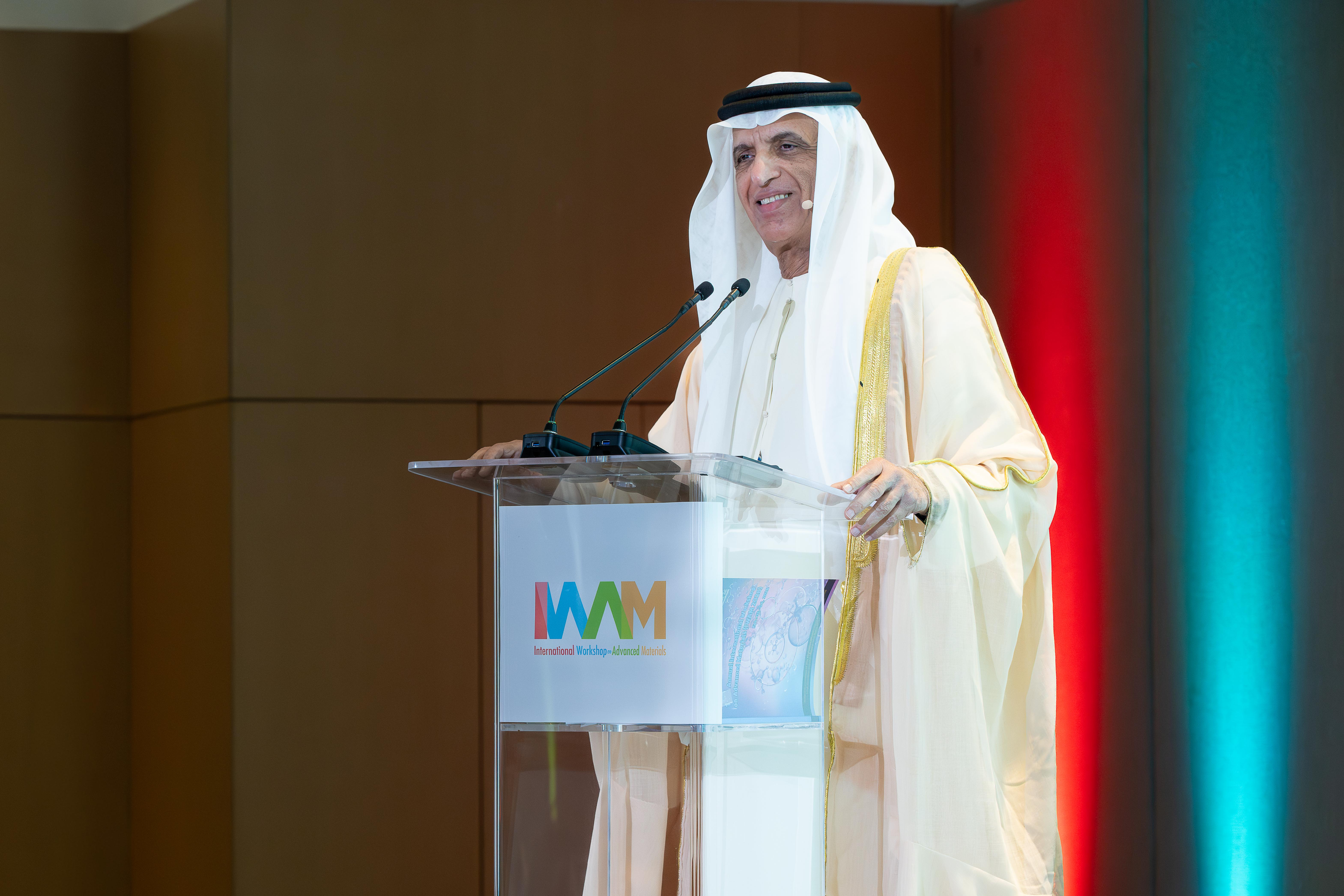 HH Sheikh Saud bin Saqr Al Qasimi-keynote speech at IWAM (Photo: AETOSWire)