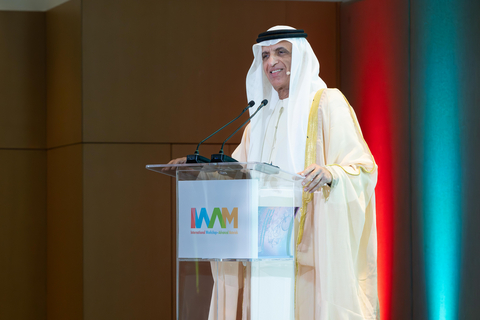 thumbnail HH Sheikh Saud bin Saqr Al Qasimi-keynote speech at IWAM (Photo: AETOSWire)