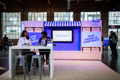 Attendees at Visa & Main launch event in Atlanta