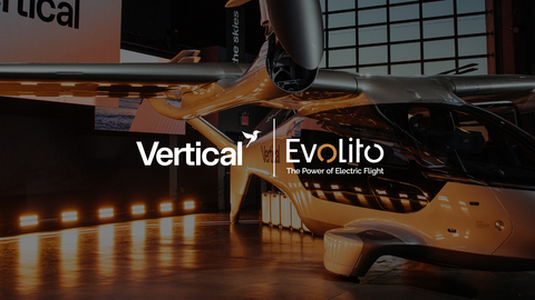 Vertical Aerospace selects Evolito as electric engine partner for Valo