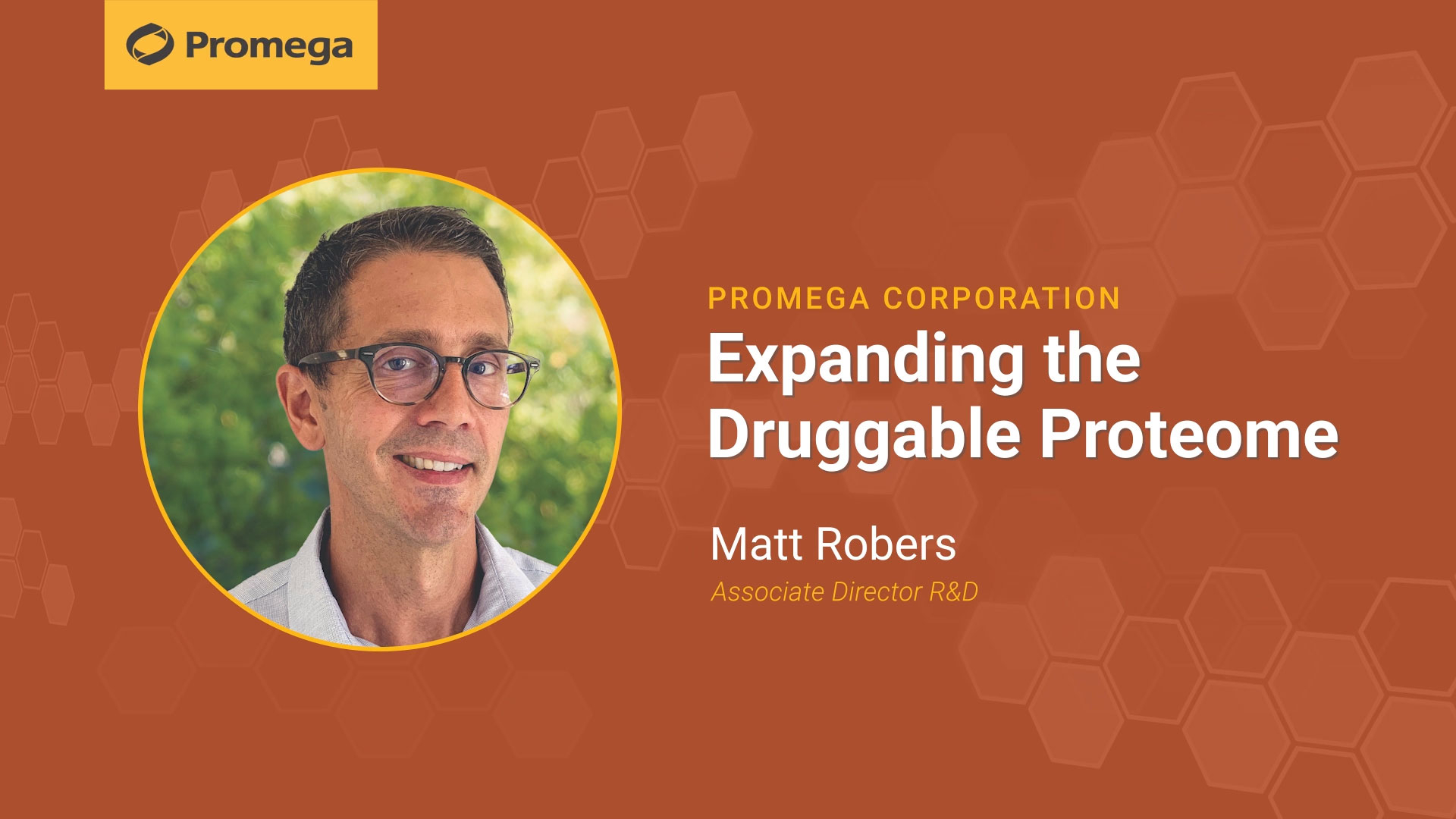 ud83cudfa5 Matt Robers, Associate Director of R&D at Promega, describes how the TarSeeru2122 BRETSAu2122 Target Engagement System will help drug discovery researchers study target engagement of intractable or undruggable proteins in live cells. Dr. Robers will share data using the technology during a podium presentation at the SLAS International Conference and Exhibition in Boston, February 7-11, 2026.