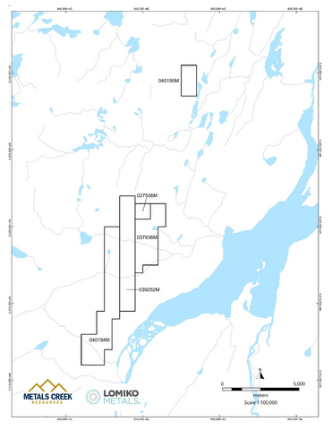 original Figure 1: Yellow Fox Property