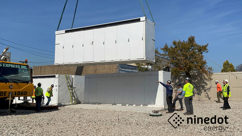 NineDot Energy battery site under construction in New York City. (Photo: NineDot Energy)