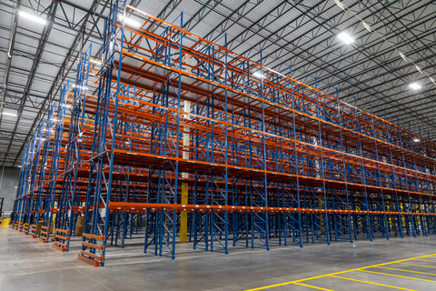 Interior image of the new, state-of-the-art distribution facility in Lexington County, South Carolina.