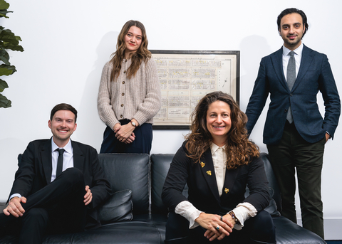 (L-R): Jason McCarty, Digital Experience and Development Manager, Becca Pierpoint, Photo Editor, Alexandra Cheney, Editor in Chief and Editorial Director, Crown & Caliber, Joshua Ganjei, CEO European Watch Company, Publisher Crown & Caliber