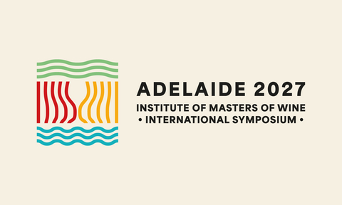 Institute of Masters of Wine International Symposium, Adelaide 2027, official logo