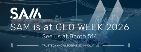 SAM is at Geo Week 2026. See us at Booth #514.