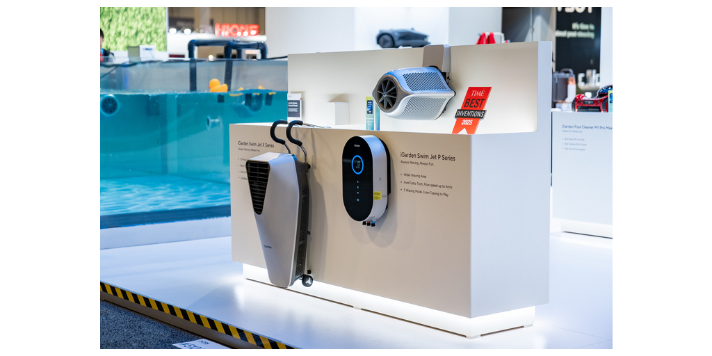 The iGarden X Series Swim Jet Wins CES 2026 Innovation Award: The "Plug-and-Play" Revolution for Every Backyard Pool