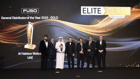 original GD of the Year FUSO - Al Habtoor Gold (Photo: AETOSWire)