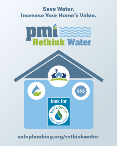 With more choices for kitchen and bath products on the market than ever, Plumbing Manufacturers International's Rethink Water initiative today encourages shoppers to choose certified, water-efficient products that increase home value while reducing water and energy bills.