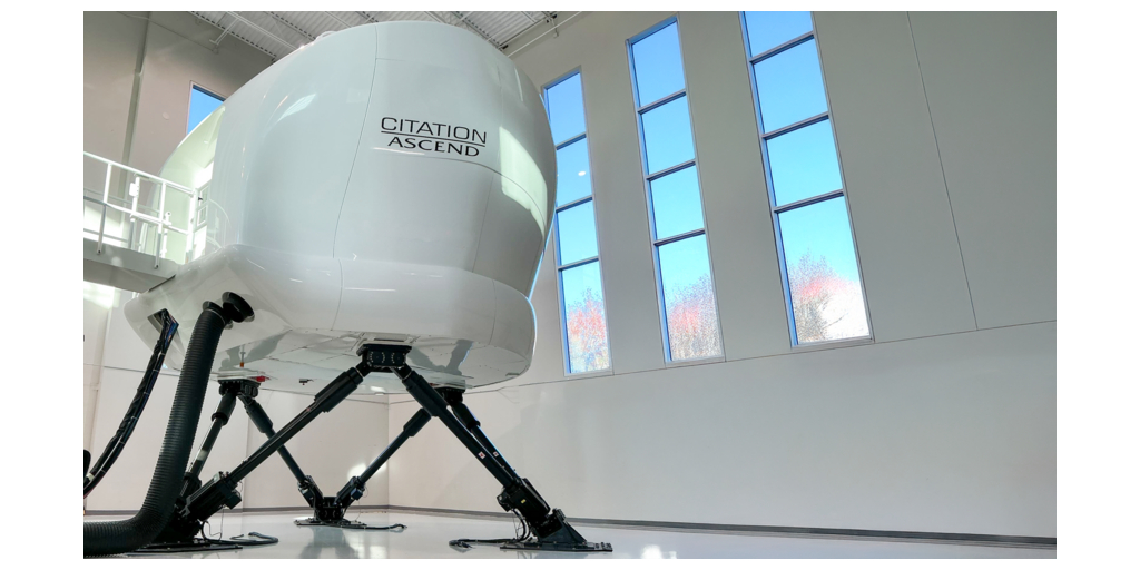  Il simulatore di volo completo TRU Simulation per l'aereo Cessna Citation Ascend ottiene la qualifica della FAA e consente un addestramento più approfondito e di alto livello per i piloti dei jet di medie dimensioni