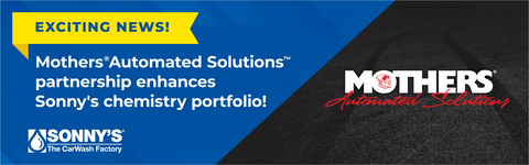 Mothers Automated Solutions Partners with Sonny's The Car Wash Factory