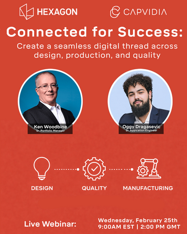 original Connecting design to inspection—without the rework.
Capvidia + Hexagon show how MBD + QIF power a real digital thread into PC-DMIS for faster, traceable, more accurate inspection.