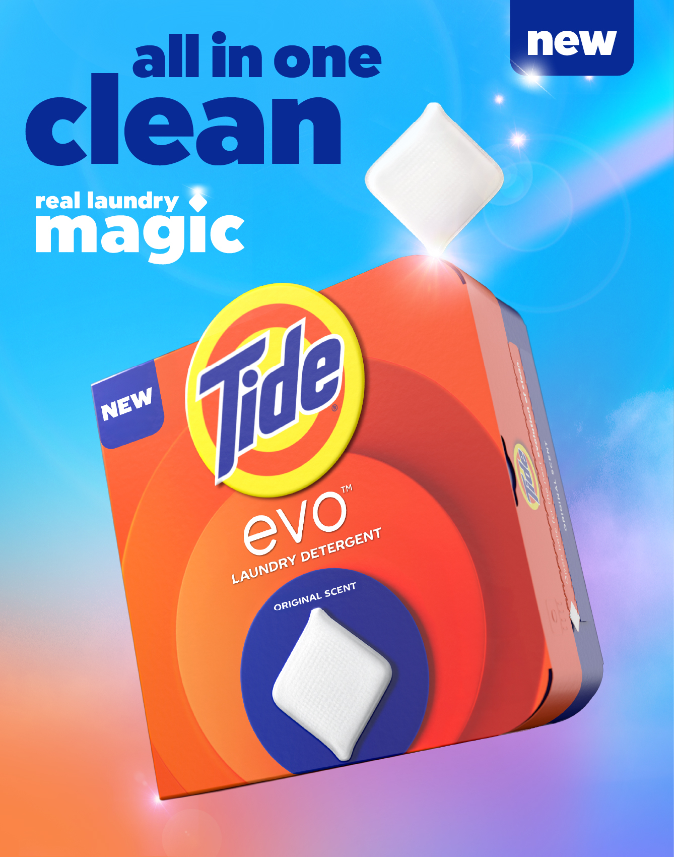 Tide Unveils World-First Laundry Breakthrough: Introducing Tide