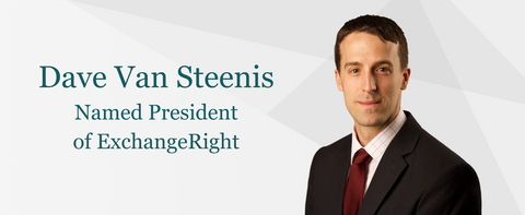 Dave Van Steenis is named President of ExchangeRight Real Estate