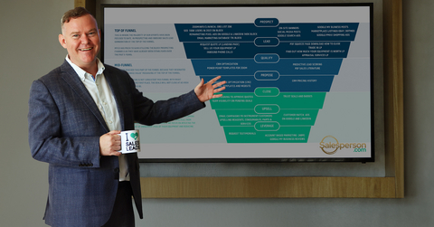 "Every company loves revenue. Not enough companies love the people who bring it in," John Buie, CEO of Salesperson.com and founder of National B2B Salesperson Day. (Photo: Salesperson Inc.)