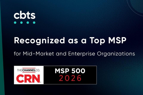 CBTS Named to CRN MSP 500 List - Elite 150 Credit: CRN  
