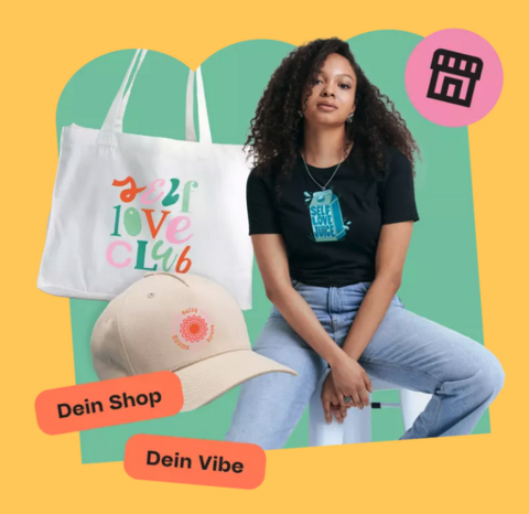 Open a free merchandise shop and impress with super-fast delivery and top quality.