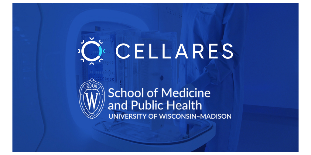 Cellares and University of Wisconsin School of Medicine and Public Health Expand Partnership to Clinical Manufacturing of CRISPR-Edited CAR-T for Solid Tumors 1 Cellares UWisc Web