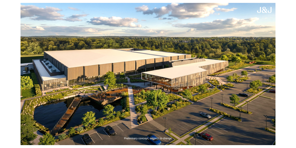 Johnson & Johnson Expands U.S. Footprint with more than $1 Billion Investment in Next Generation Cell Therapy Manufacturing Facility in Pennsylvania 1 Johnson and Johnson LGT%2C PA Next Gen Cell Therapy Site Rendering Aerial 2