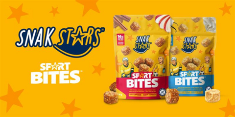 Cizzle Brands today announced the launch of SnakStars™ Sport Bites™, a high-protein, high-fibre, nut-free snack for active kids.