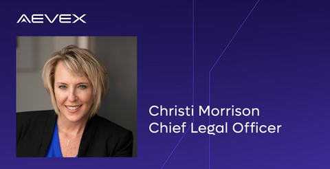 Christi Morrison, Chief Legal Officer, brings extensive experience as a senior legal executive and trusted advisor to AEVEX.