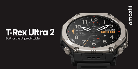 original Amazfit Announces the T-Rex Ultra 2: a Titanium GPS Watch Engineered for the Extreme