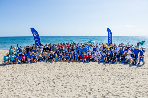 4ocean marks their 50 million pounds of plastic & trash removed from the ocean milestone with their donors, business partners, supporters, and team.