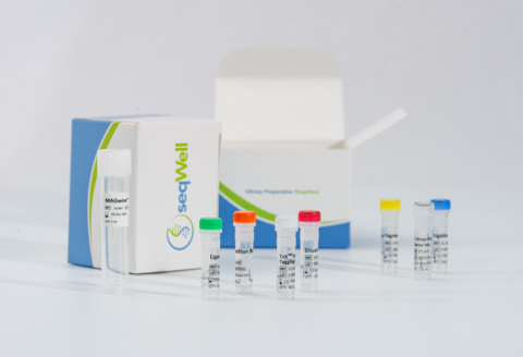 MosaiX High-Performance DNA Library Prep from seqWell using TnX next-generation transposase and directional tagmentation for rapid, affordable, and scalable NGS library preparation.